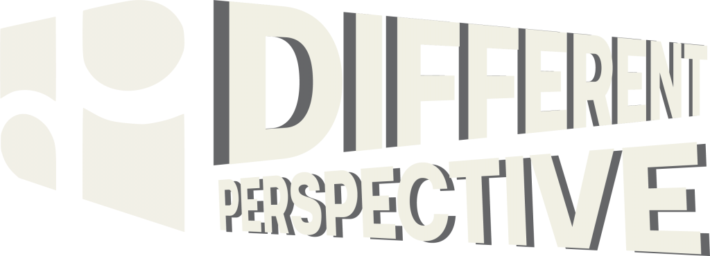 Different Perspective - Logo - PNG - White